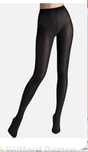 Плотные матовые хлопковые колготки 90 den Wolford размер S
