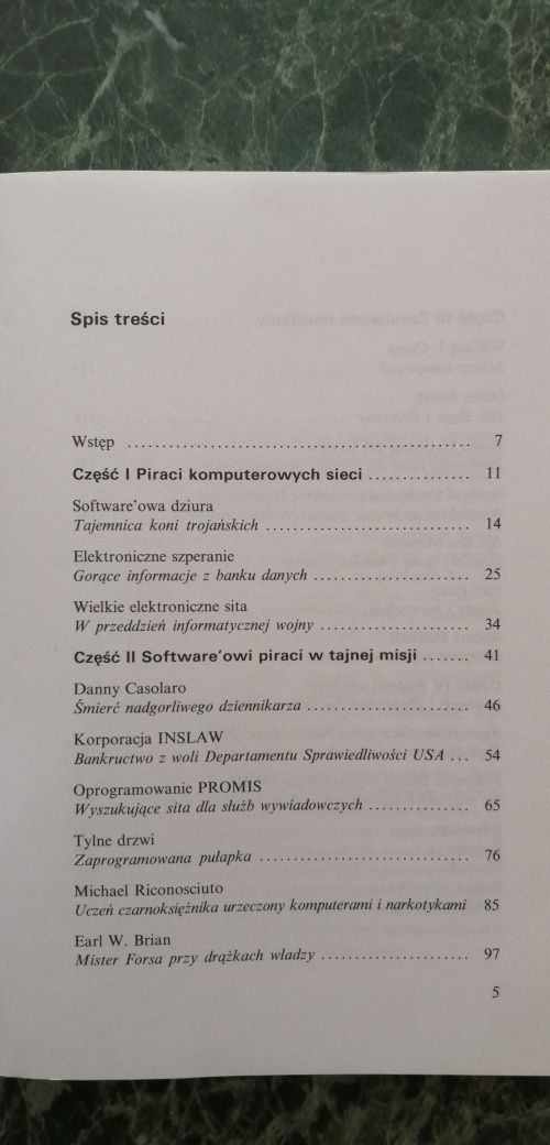 E. R. Koch i J. Sperber "Infomafia. Szpiegostwo komputerowe. Handel...