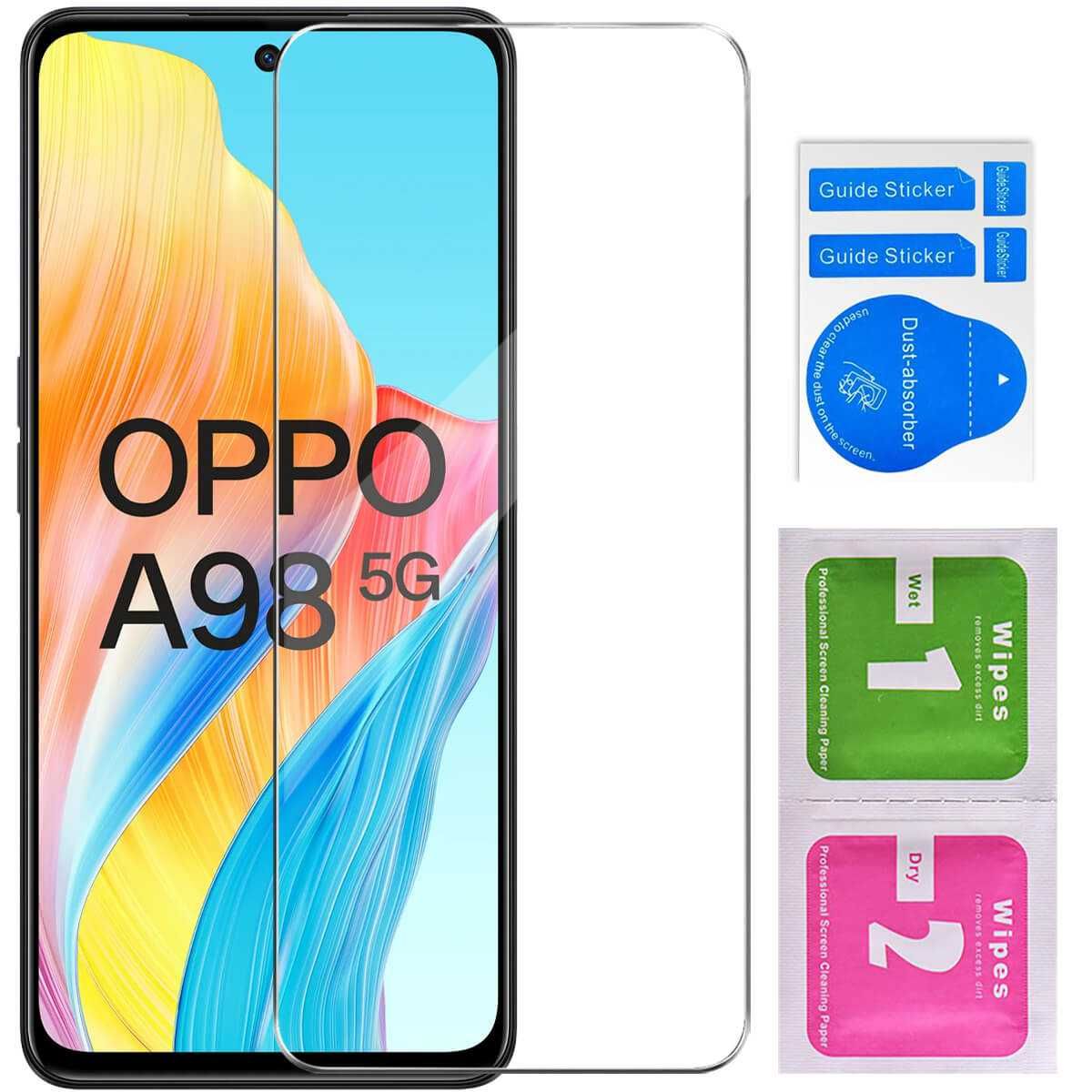 3x Szkło Hartowane do Oppo A98 5G