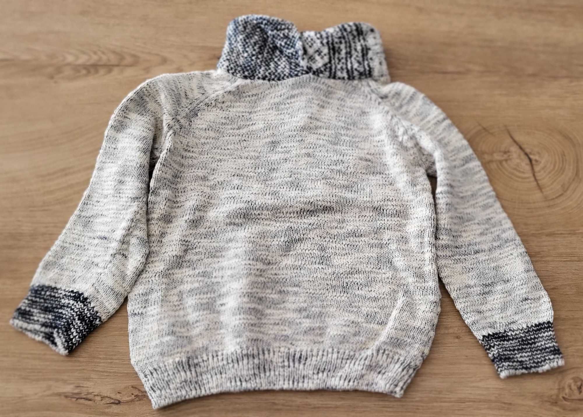 Sweter ze stójką ZARA rozm 104