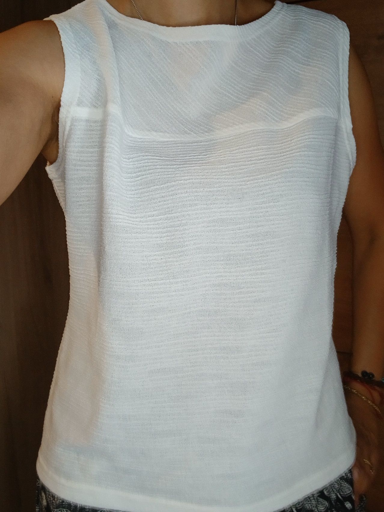 Camisa branca alça