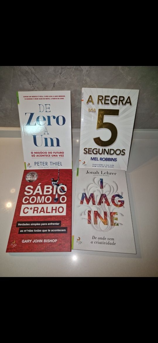 Livros NOVOS a 50% Desconto