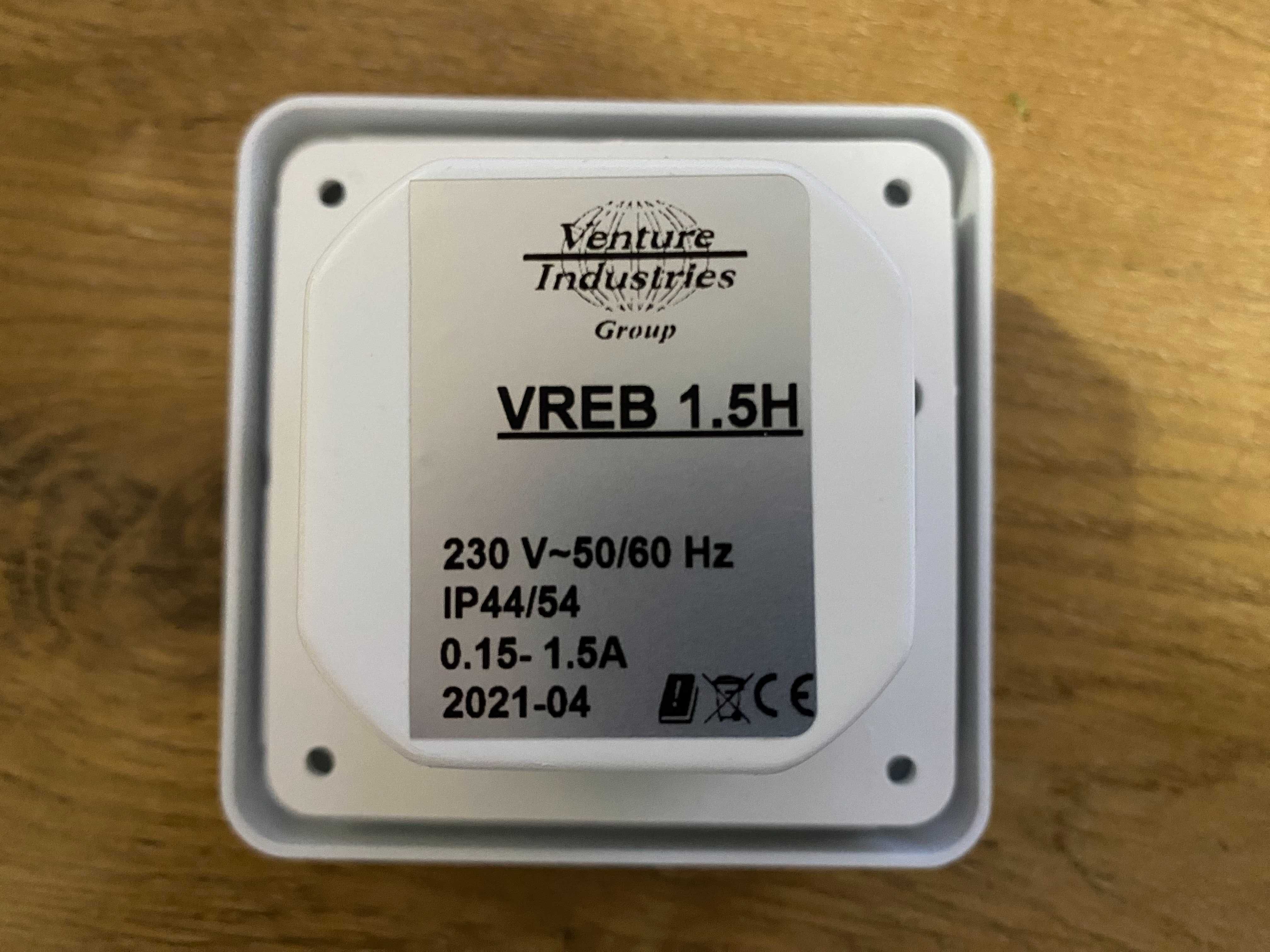Regulator prędkości VREB 1,5H Venture Industries