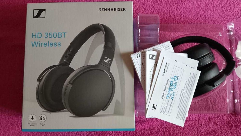 Навушники Sennheiser HD 350 BT + ZOOM U22 + Midi + Valeton +  M-Vave