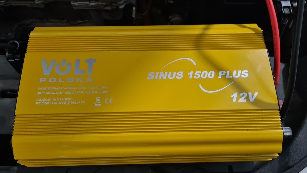 Інвертор 12v-220V, потужністю 1000/1500W