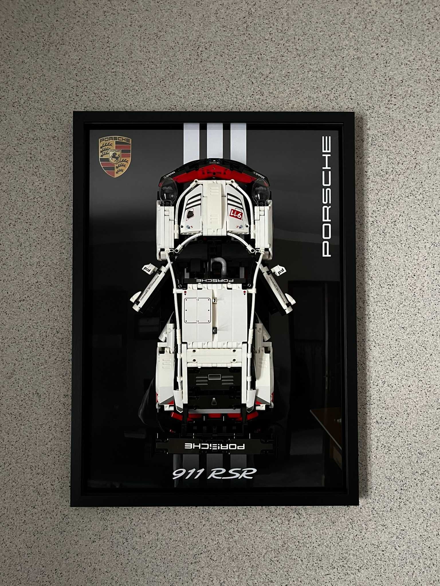 Quadro Porsche 911 RSR (carro incluído)