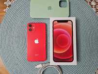 iPhone 12 mini czerwony pamiec 128 gb stan idealny