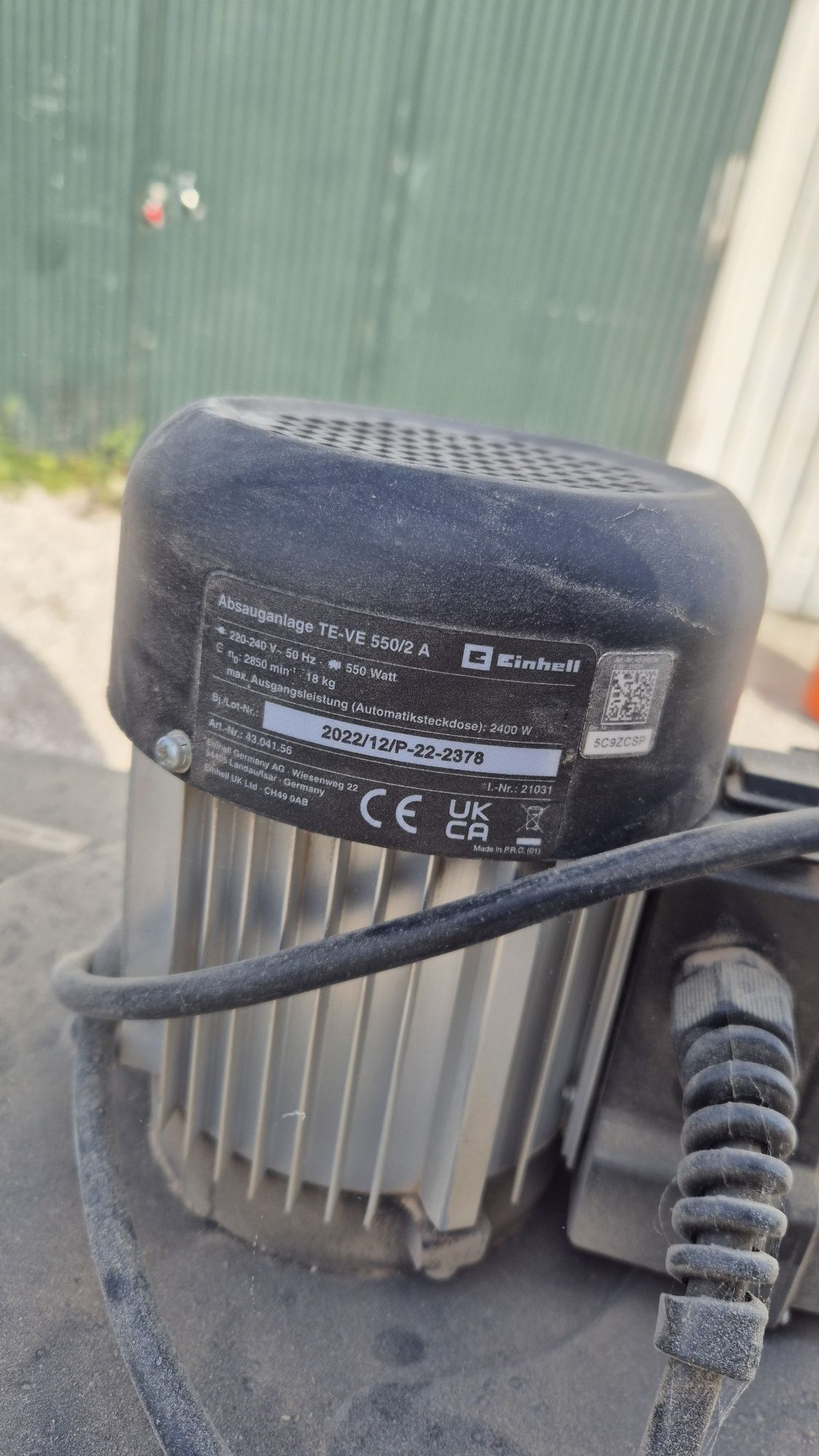 Aspirador Vertical EINHELL TE-VE 550/1 A