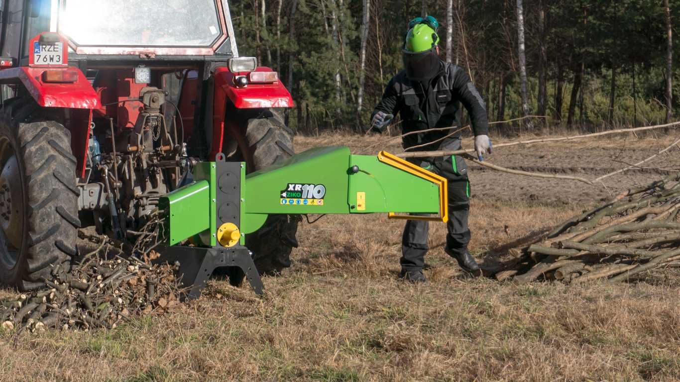 MECHANIZM == rębak do gałęzi ZIKO X-110 == PRODUCENT
