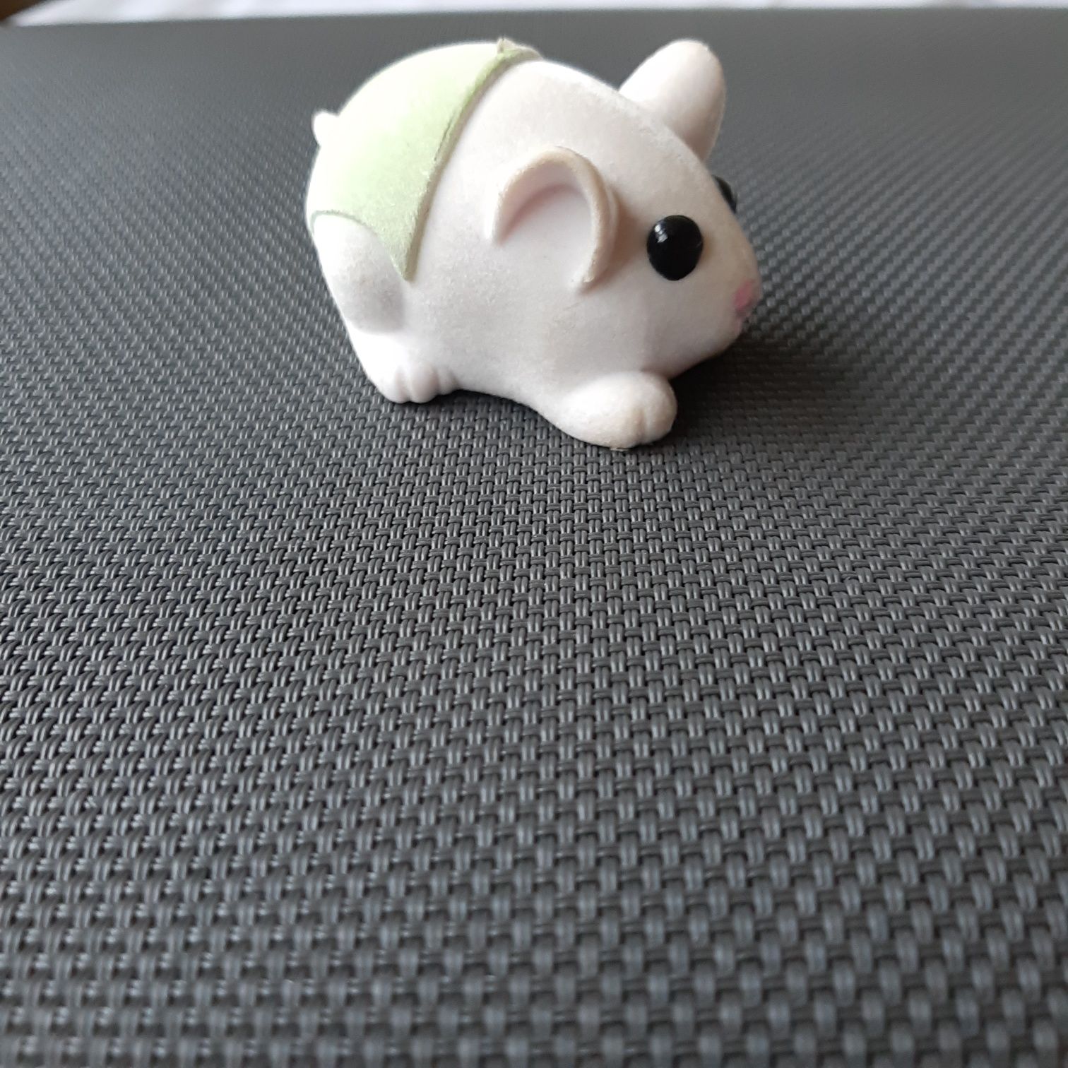 Mysz chomik myszka biała Zhu zhu pets unikat zabawka figurka