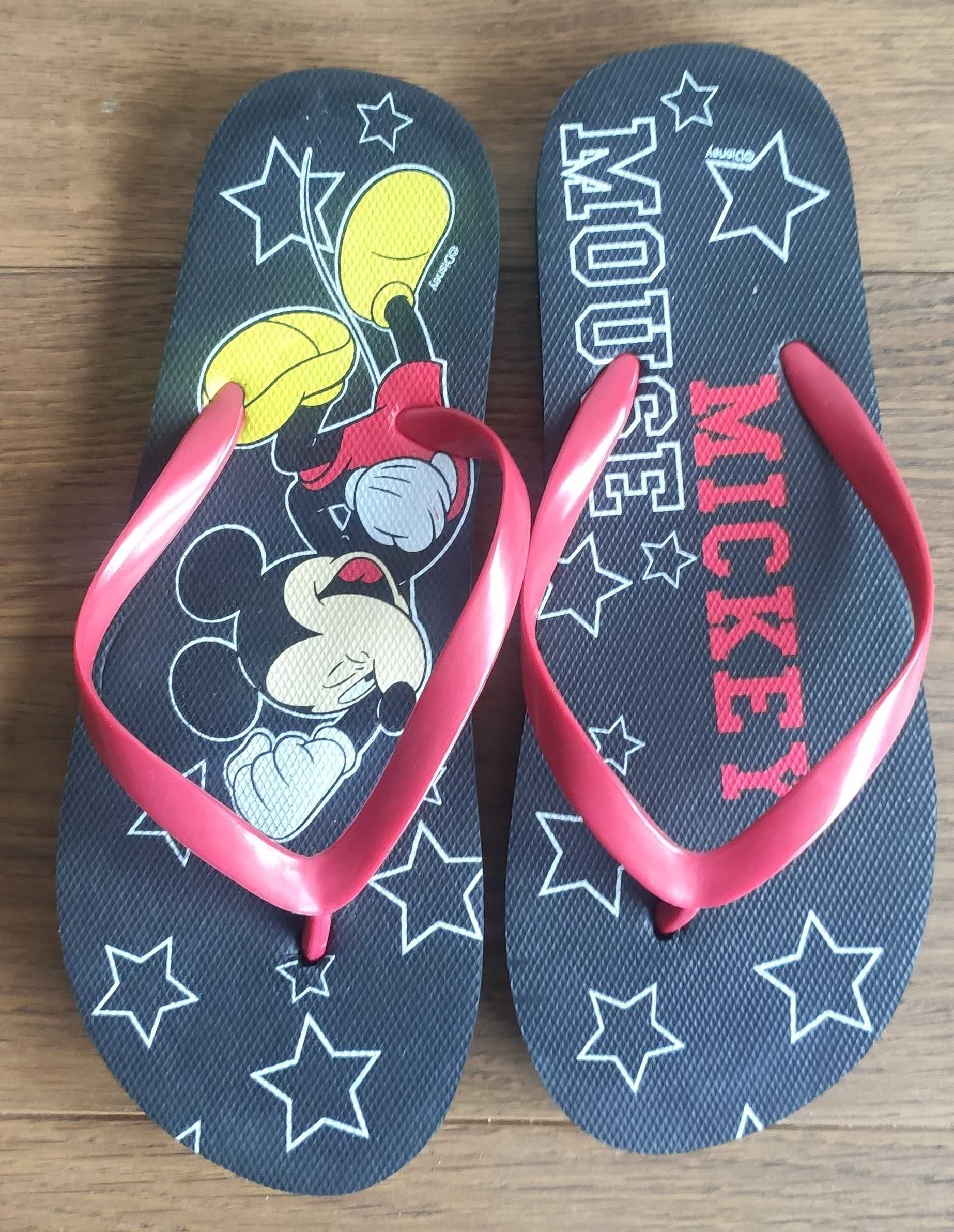 Klapki, japonki dziecięce, rozm. 32/33, Myszka Miki - Mickey Mouse