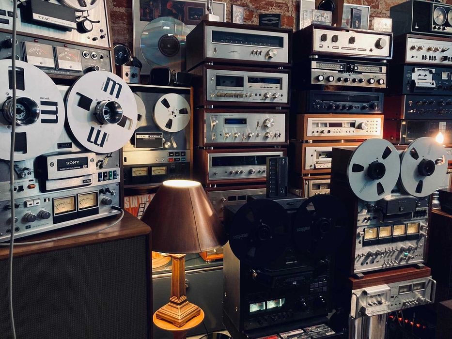 Studio Retrospekcja Teac A-4300SX po dokładnym Serwisie-Szpule-Gwar.