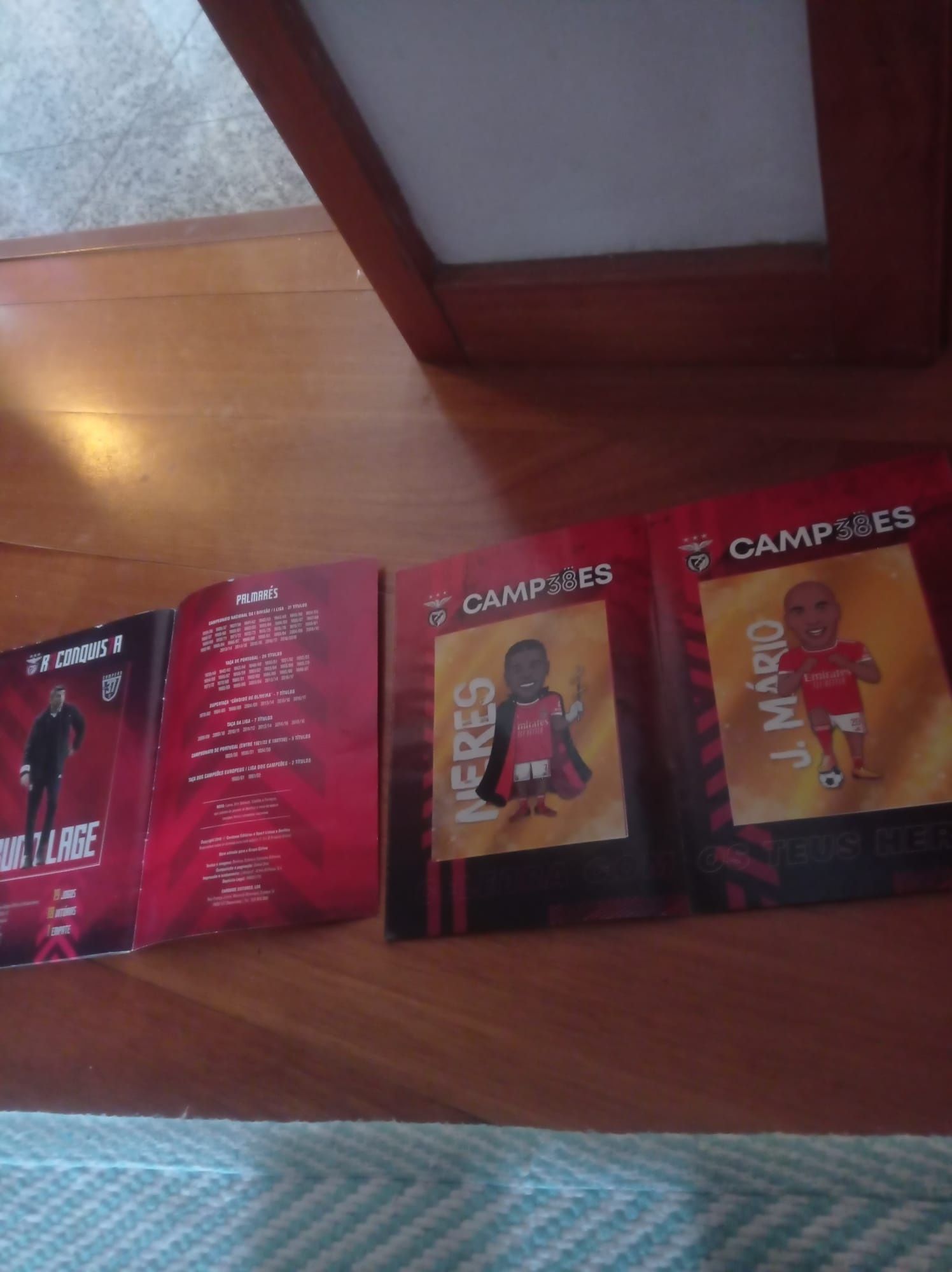 Cadernetas do Benfica completas