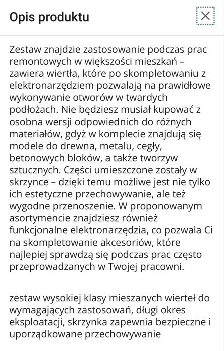 Zestaw bitów i wiertel Erbauer