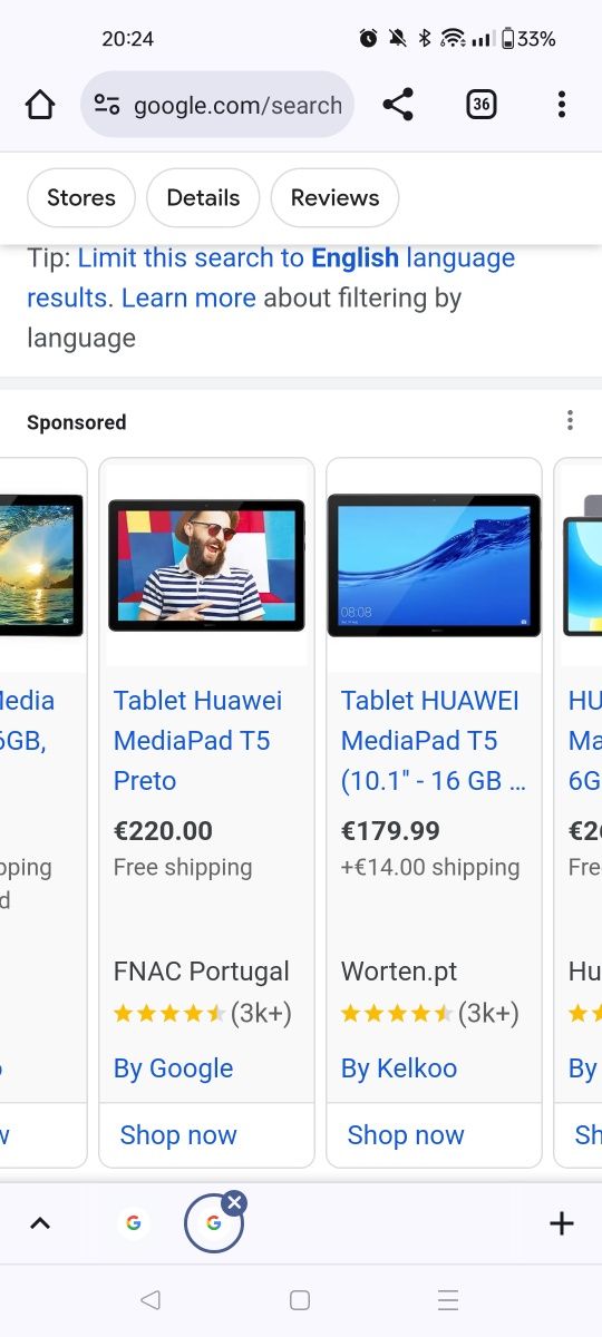 Huawei tablet 10"