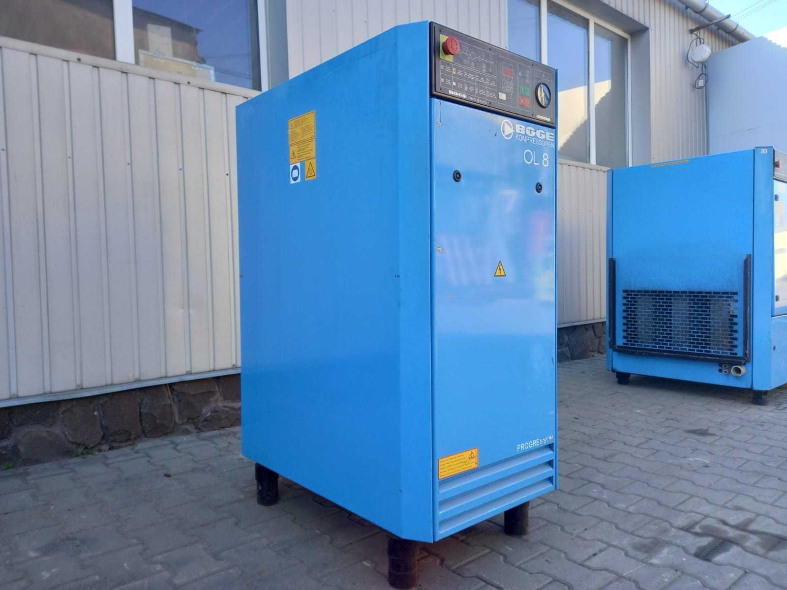 Boge OL 8 Kompresor tłokowy bezolejowy  5.5 kw 660 lm 10 bar