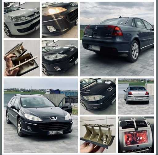 Naprawa nawiewu klapy nagrzewnicy ogrzewania Peugeot 307 407 CC C4 C5