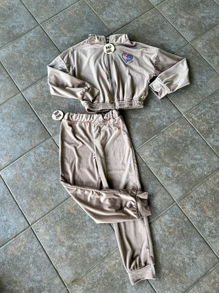 Dres welurowy Stich r. 3/4-13/14 lat