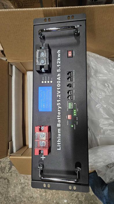 Magazyn 5,12kW, bateria LiFePo4 48V, BMS Anern Industry