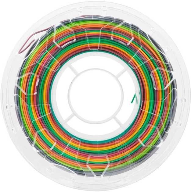 PLA-пластик Creality Filament для 3D-принтера 1.75 мм 1 кг Райдужний