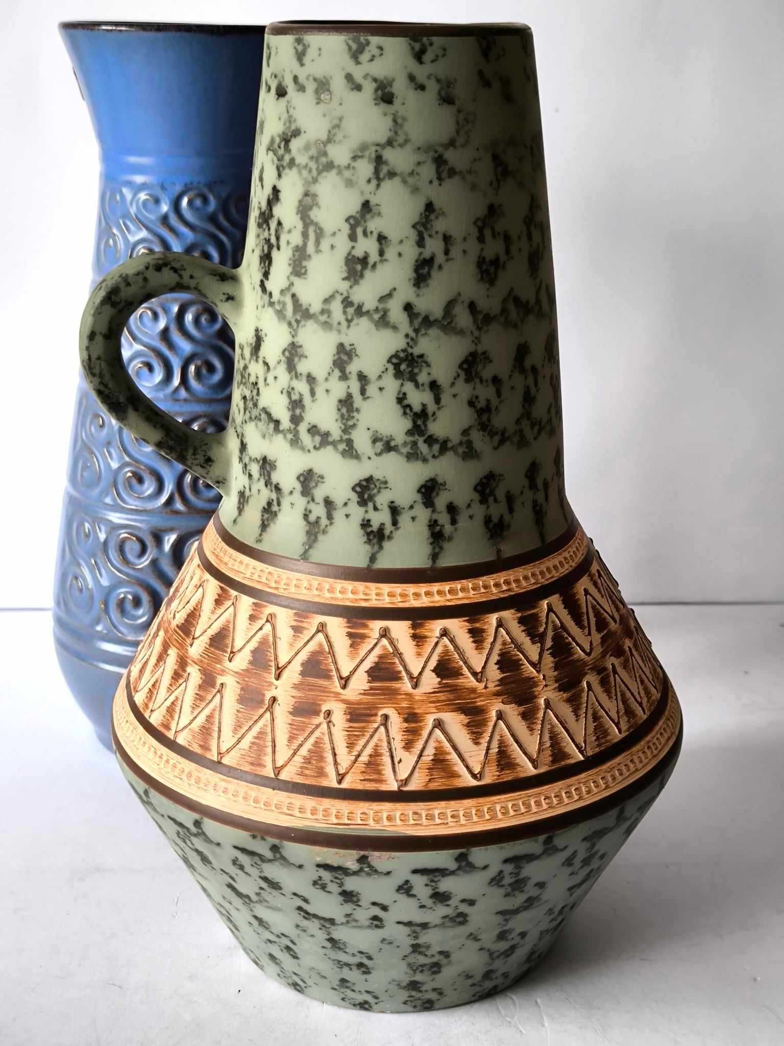 Stara ceramika niemiecka duży wazon Sawa 370/30 Design WGP