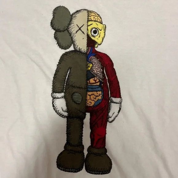 Футболка Kaws uniqlo Оригінал