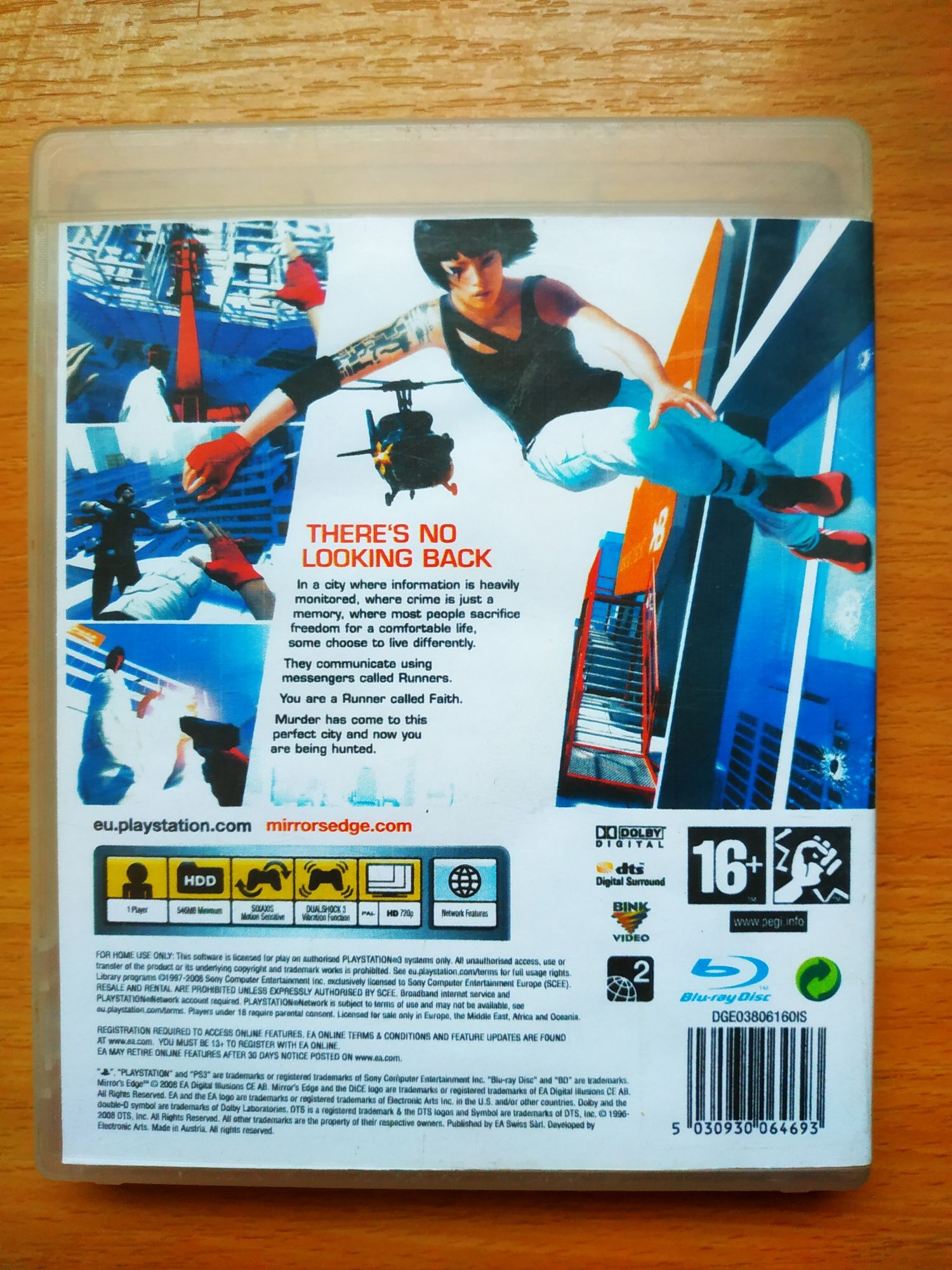 Mirrors edge ps3,#, możliwa wysyłka przez olx