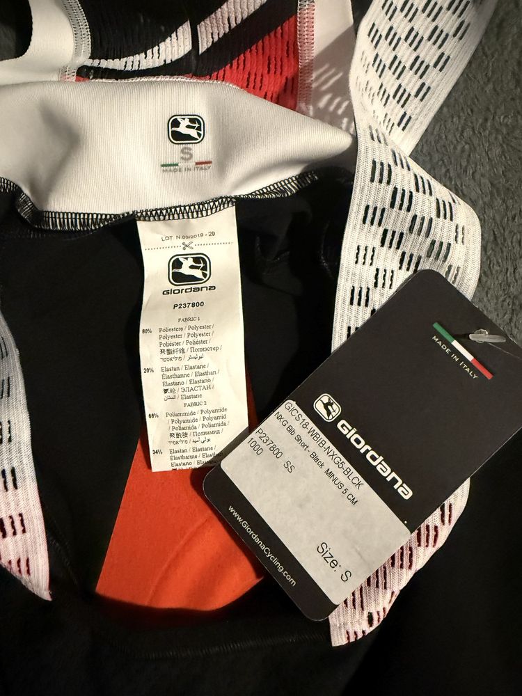 Spodenki rowerowe/kolarskie Giordana Women's NX-G Bib Short