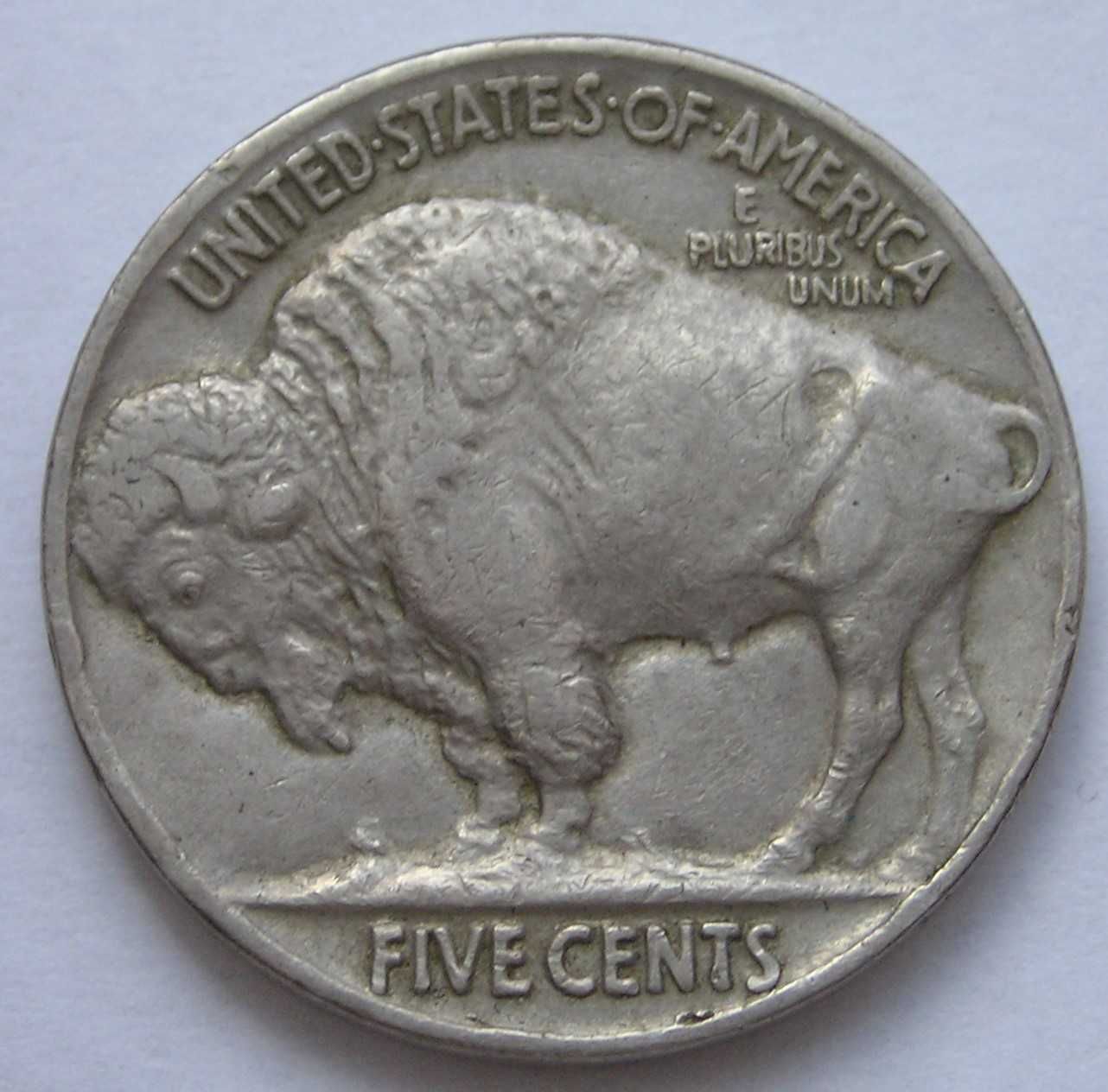 USA 5 centów 1936 - BIZON - Indianin