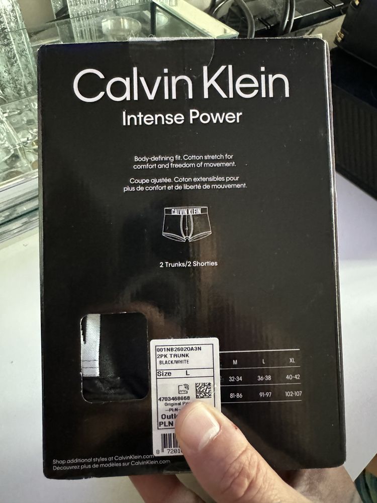 Bokserki Calvin Klein intense power 2pack