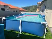 Piscina tubular retangular 3x2x0,66 m Bestway