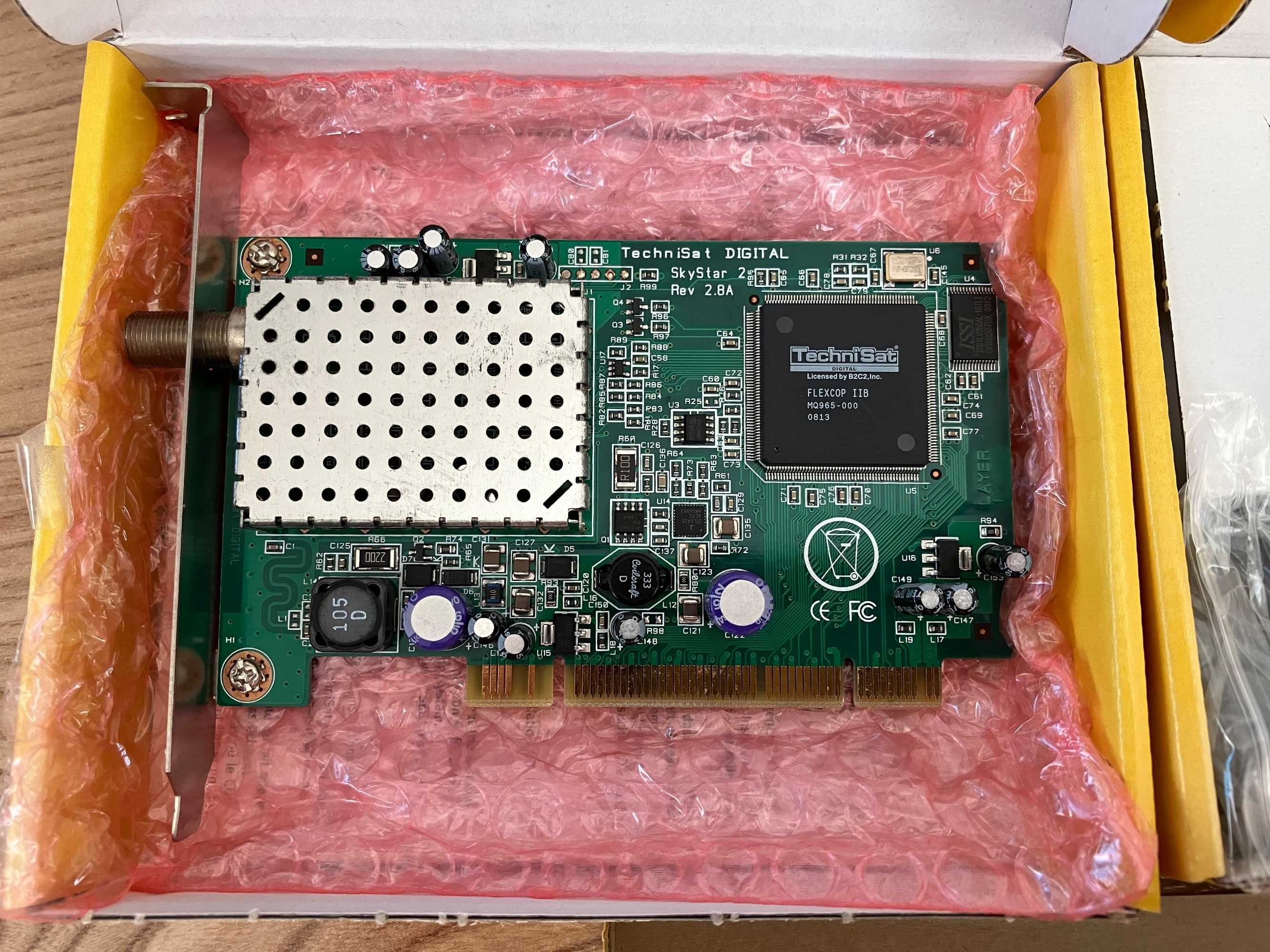 Karta telewizyjna do komputera Tuner Technisat DVB-S SkyStar 2 PCI