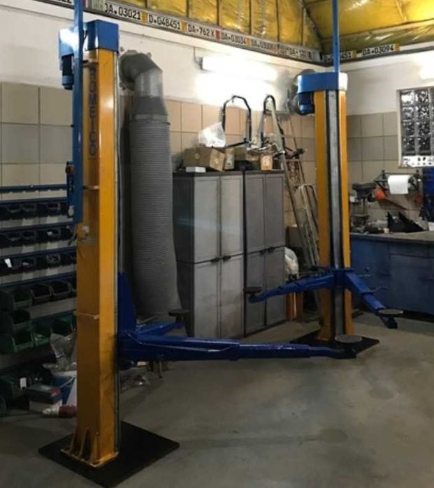Podnośnik Dwukolumnowy Romeico H231. 3000kg 3 T Faktura Niemiecki