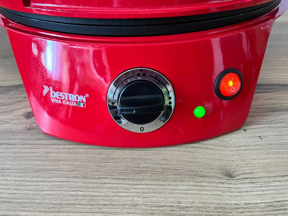 Składany grill elektryczny Bestron APZ400 czerwony 1800 W