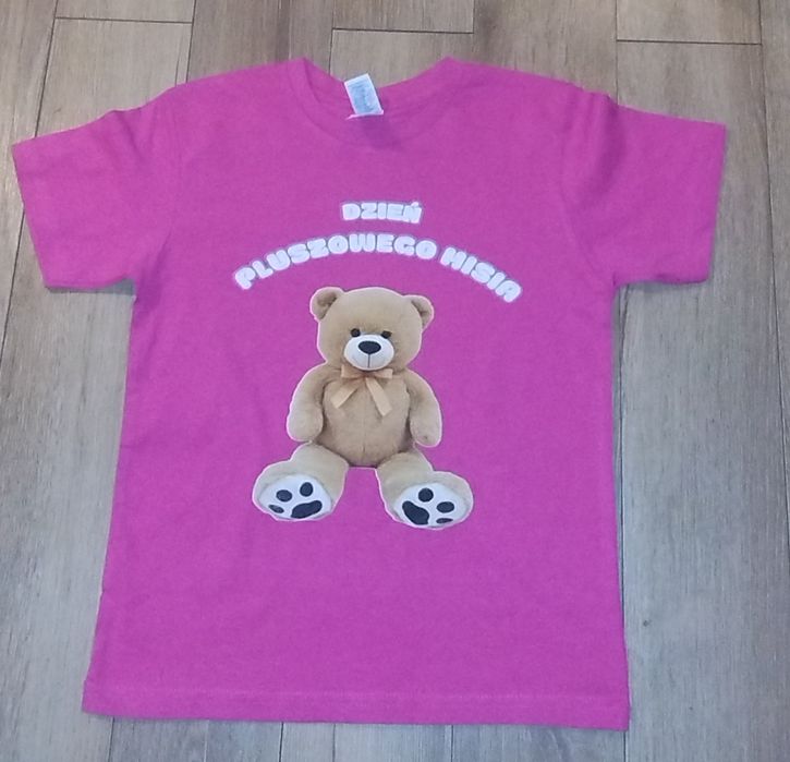 Koszulki na dzień jeża, pluszowego miska, kredki od 2 do 14 lat