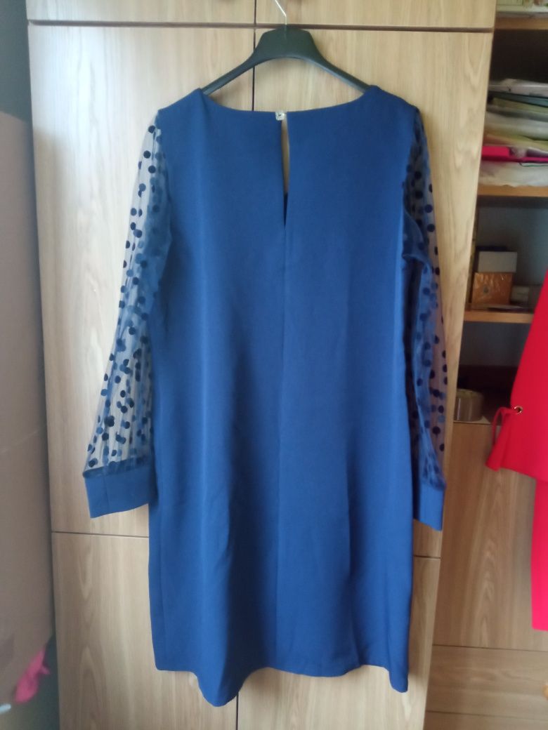 Haga Eksklusive Nowa Elegancka Wizytowa Sukienka Damska Rozm 40/42