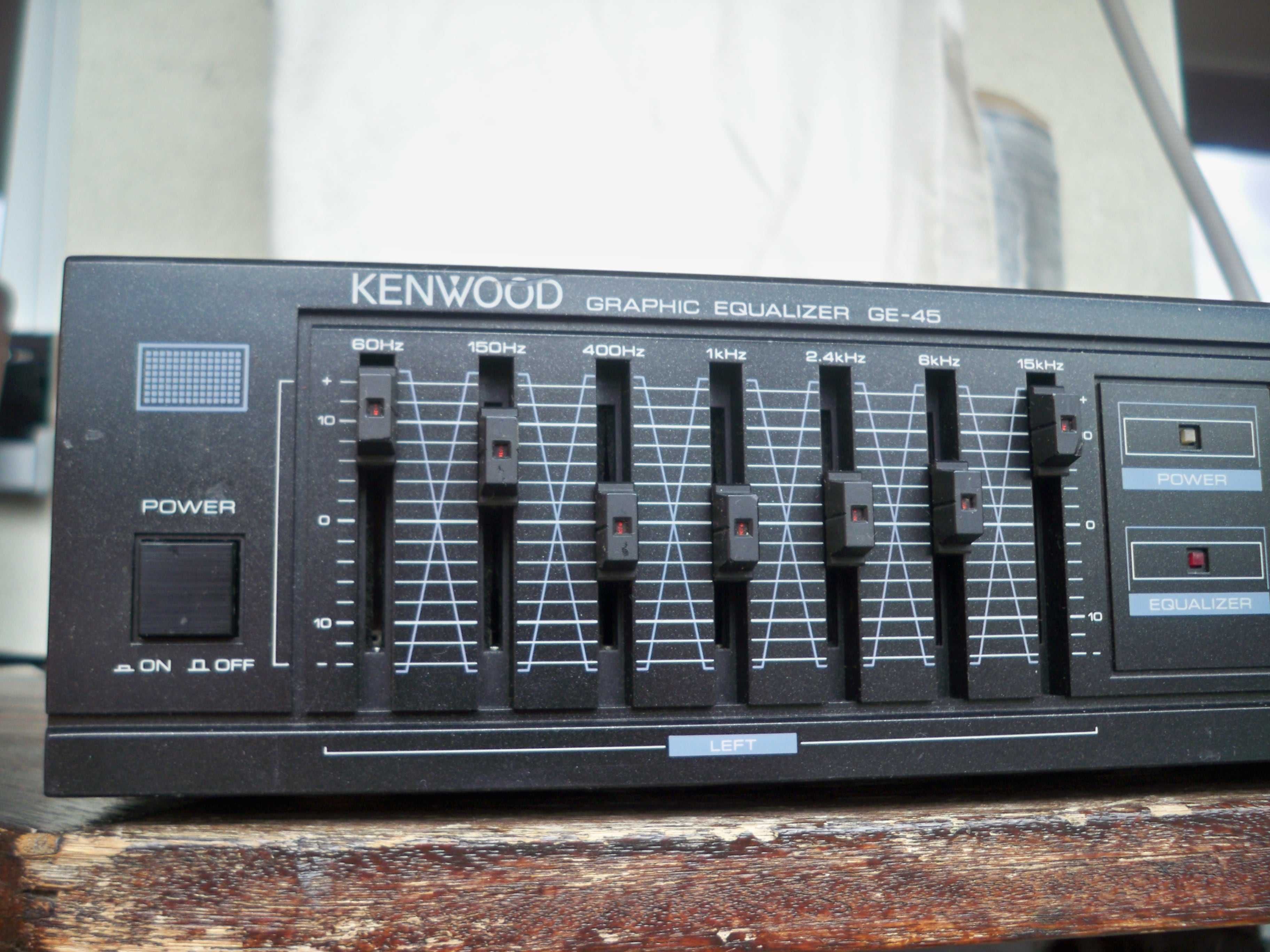korektor equalizer Kenwood GE-45, 42cm, w zamian za Pioneer GR-333