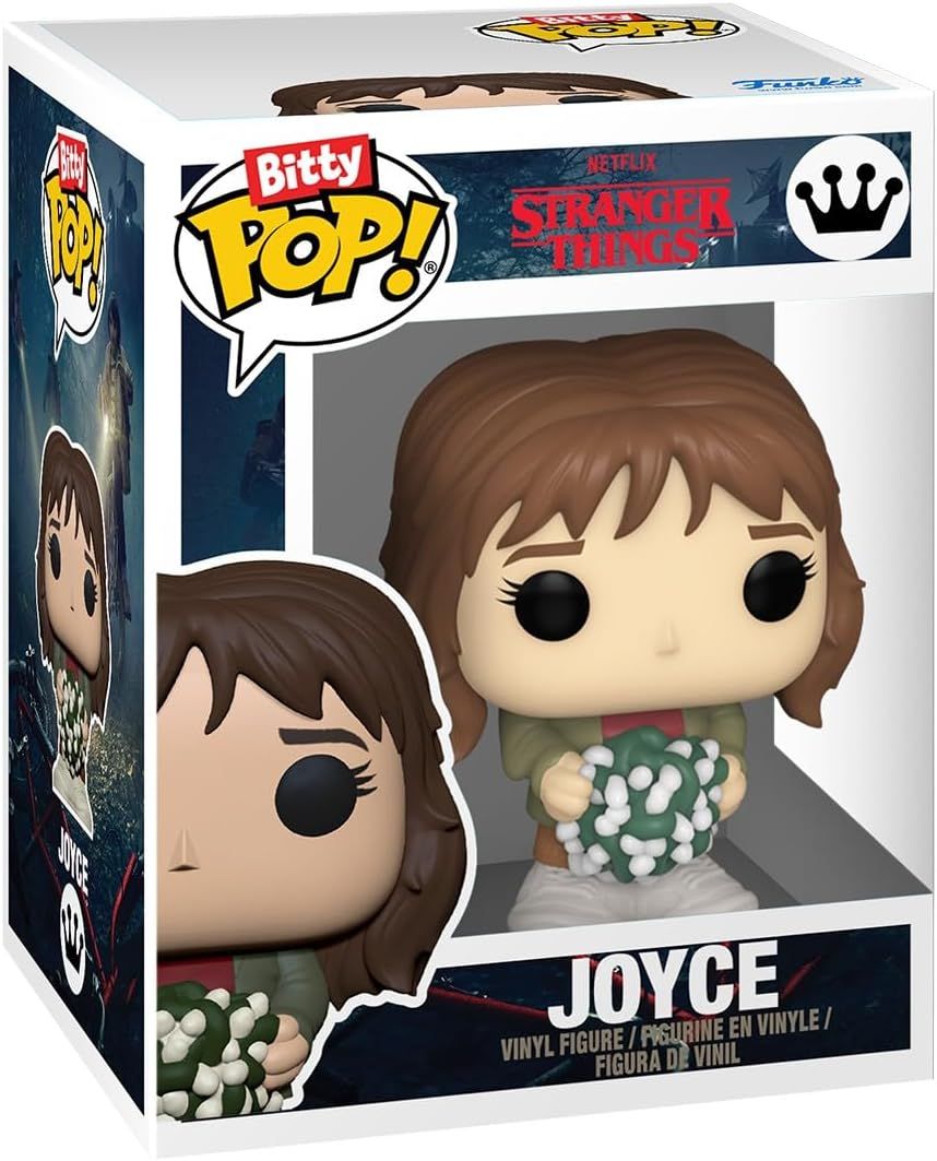 funko pop! stranger things bitty 4 pack 2.5cm hopper demogorgon joyce