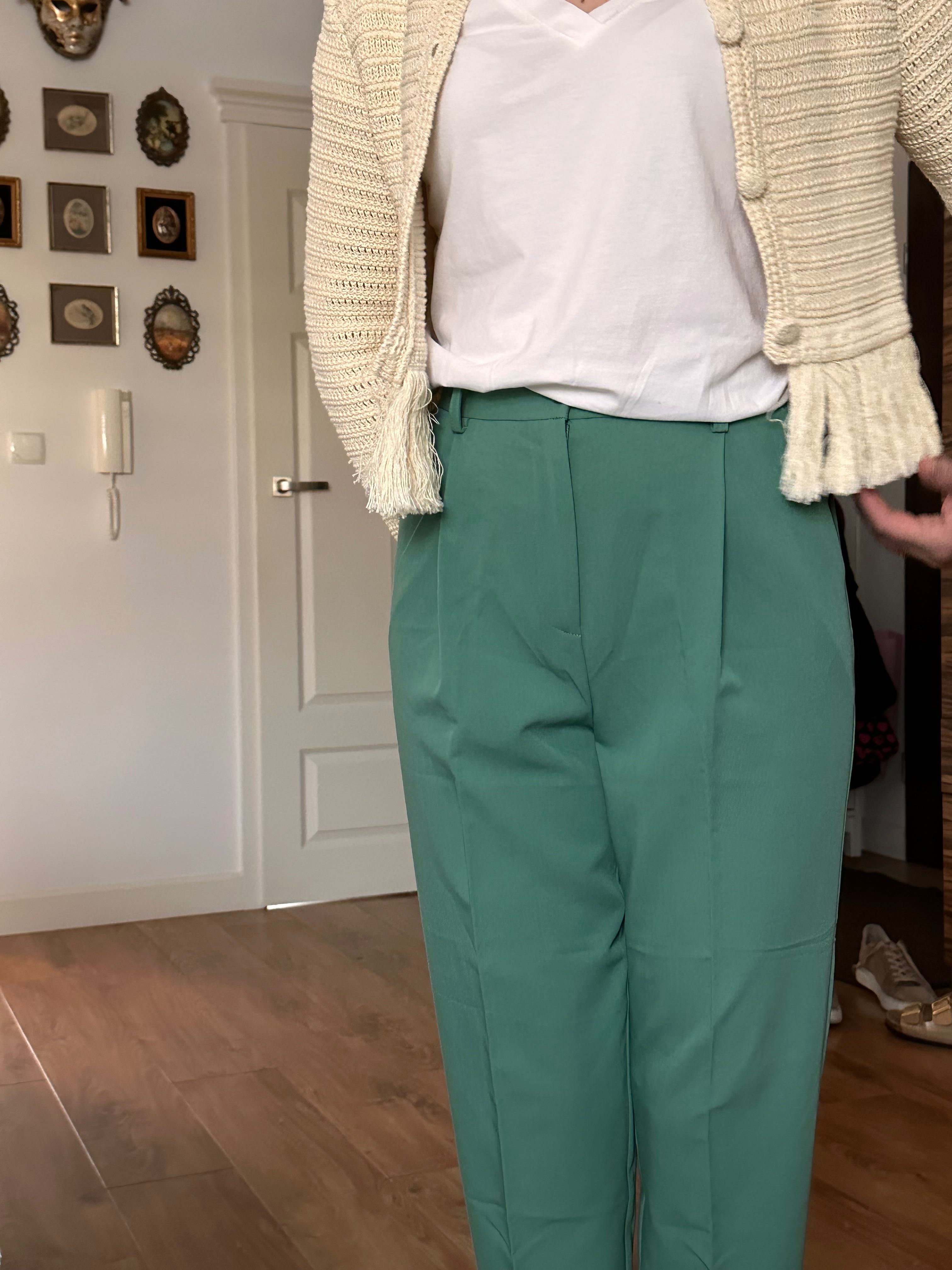 spodnie klasyczne casual 36 s
