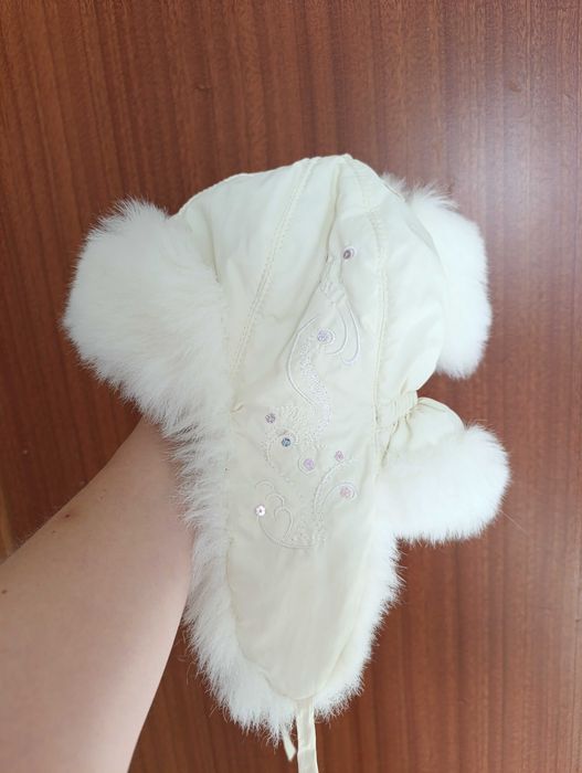 Шапка зимова дівчинка нова