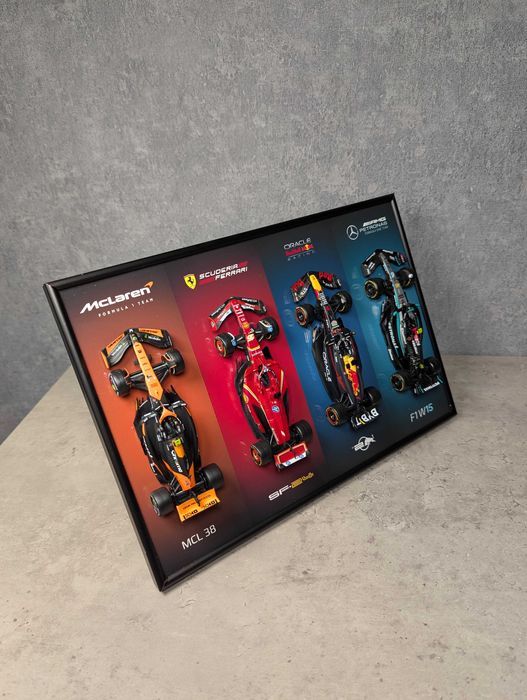 4 Bburago McLaren Ferarri Red Bull Mercedes У Масштабі 1:43 (A4)