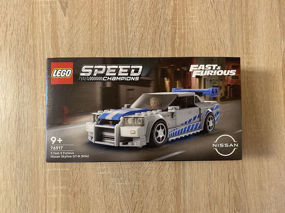 Nowe Klocki LEGO Nissan Skyline GT-R -R34 Speed Champions 76917 New