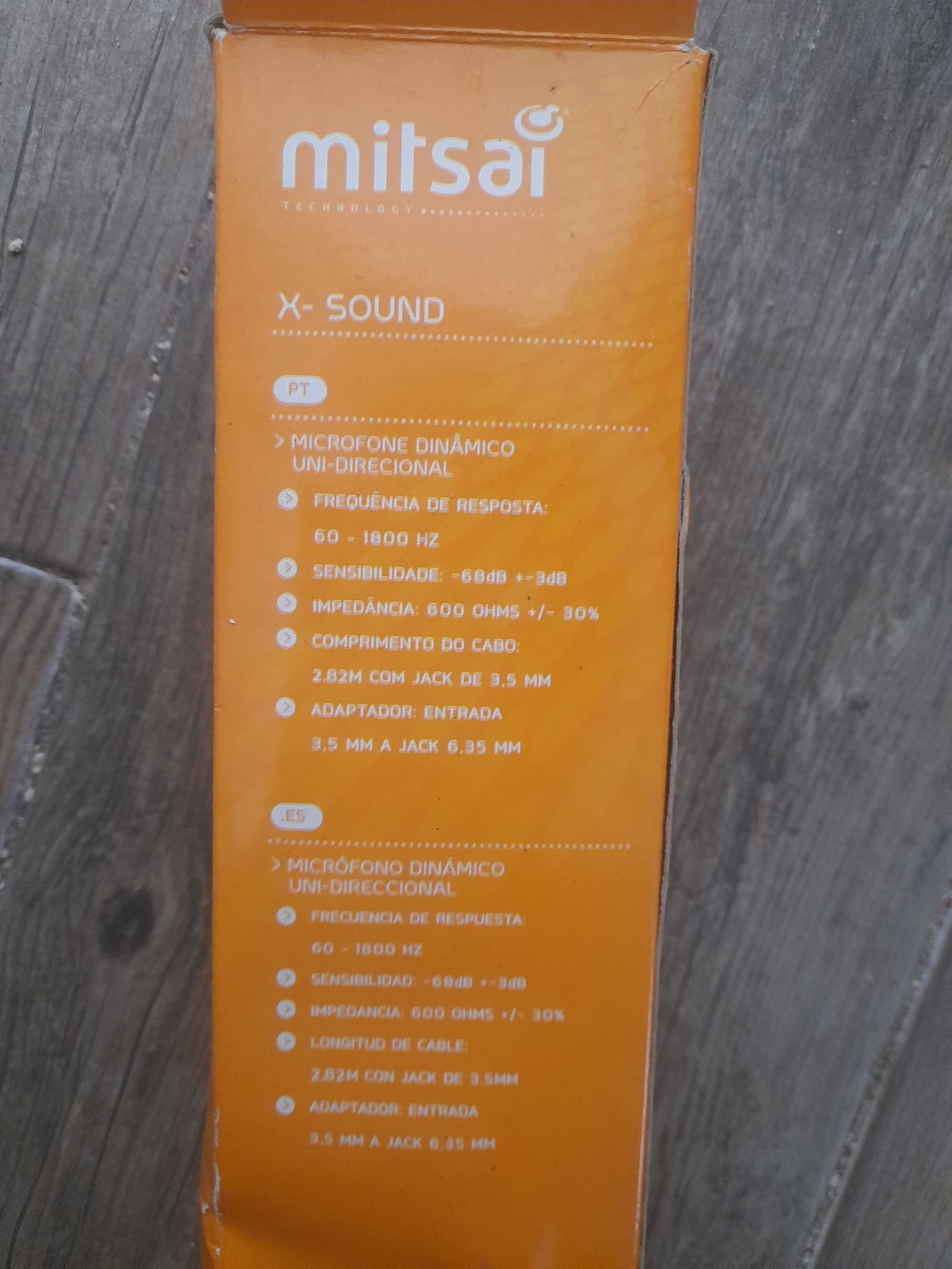 Microfone novo mitsai