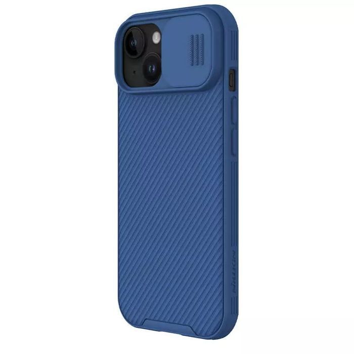 Etui Nillkin Camshield Pro Pc+Tpu Do Iphone 15 Plus Niebieski