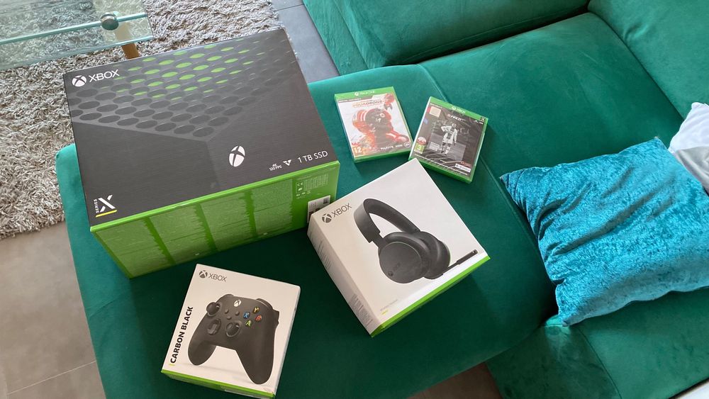 !!! Xbox series X + Pad Elite + Bezprzewodowe słuchawki Xbox !!!