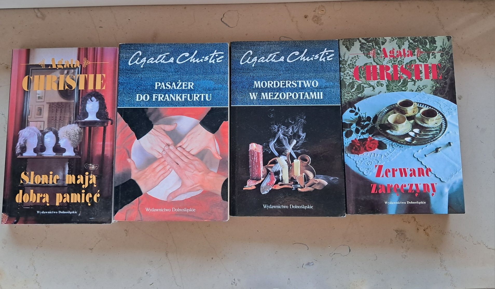 Agatha Christie zestaw 4 książek