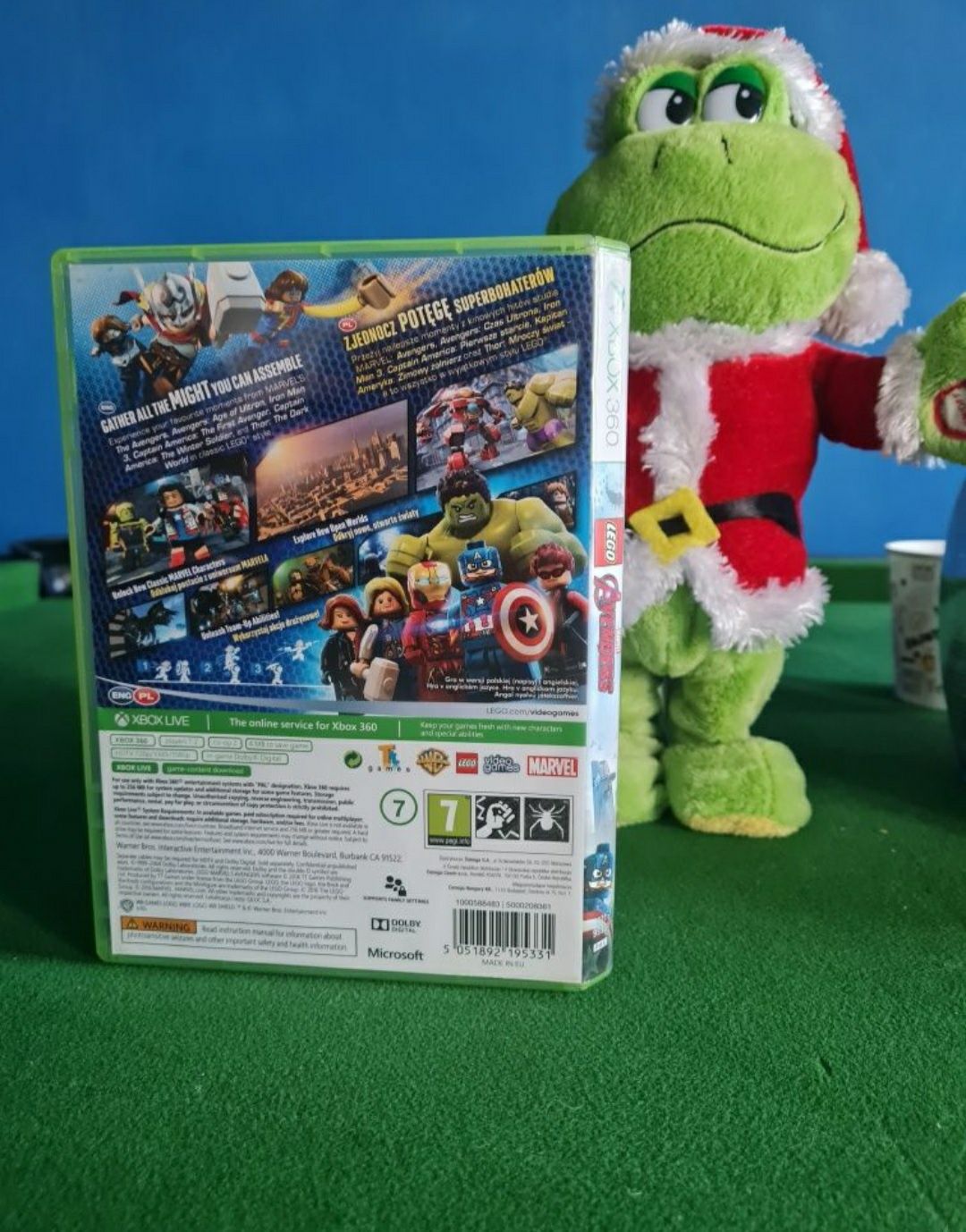 Lego Avengers po polsku Xbox 360 marvel Iron Man Hulk kapitan ameryka