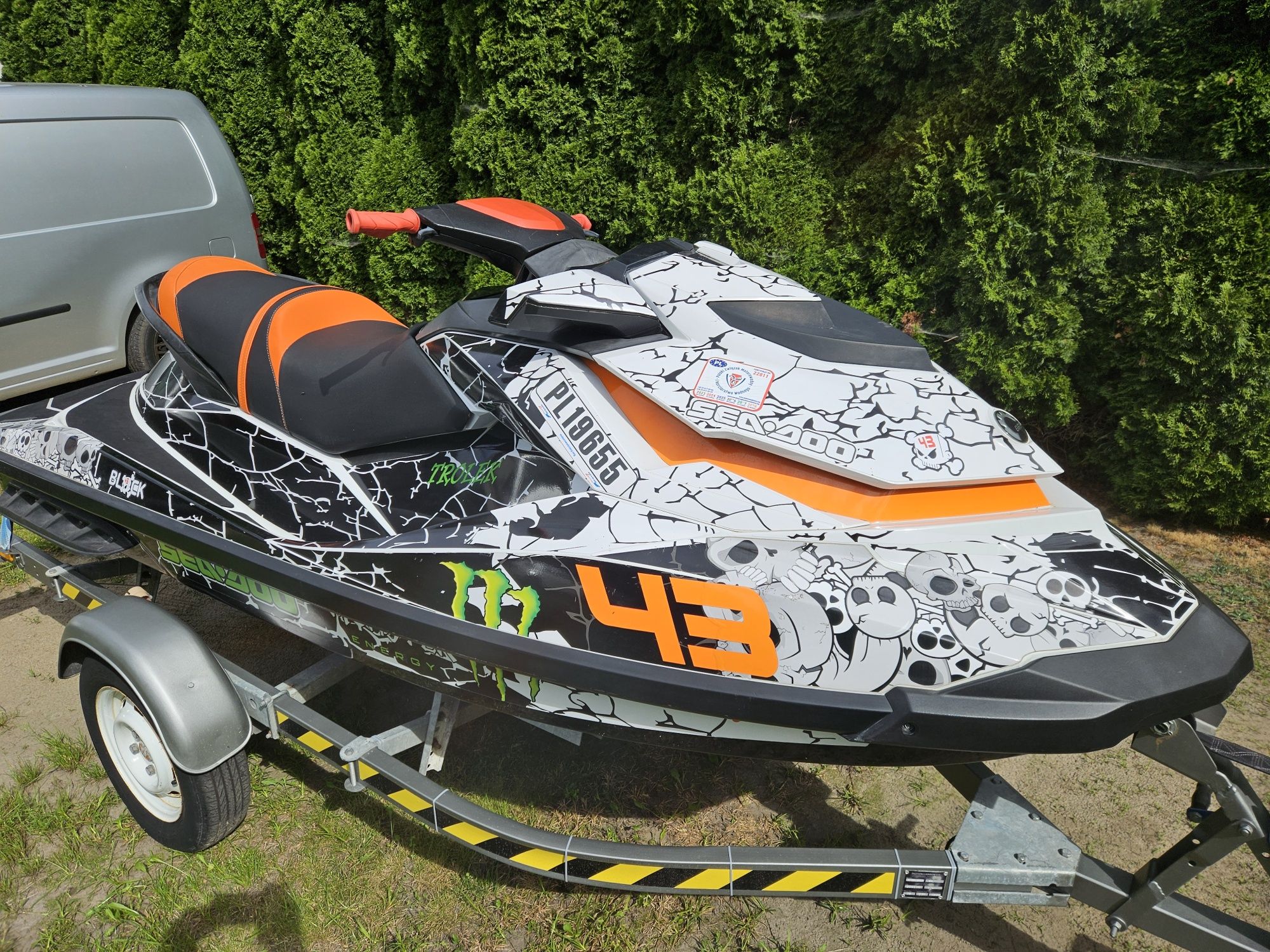 Skuter wodny Sea Doo Seadoo GTI 130/160KM 237mth IBR wsteczny
