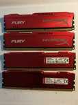 ddr3 8gb 1866mhz fury hyper оперативна пам'ять dimm до ПК з охолодженн