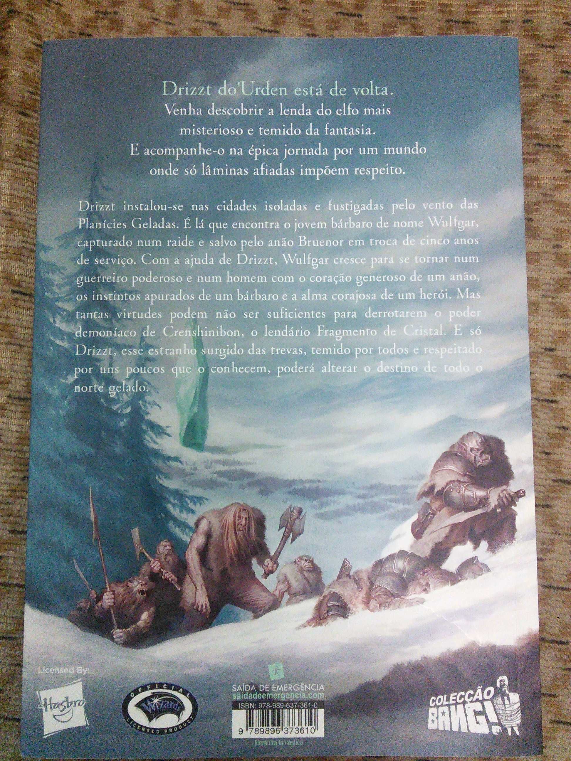 O Fragmento de Cristal A Lenda de Drizzt - Vol. 4-Dungeons & Dragons